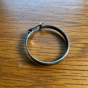 Vintage Ford Brewster Motors Inc Herrin ILL Return Postage Guaranteed Key Ring